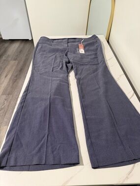 Lane Bryant Navy Blue Tailored Dress Pants